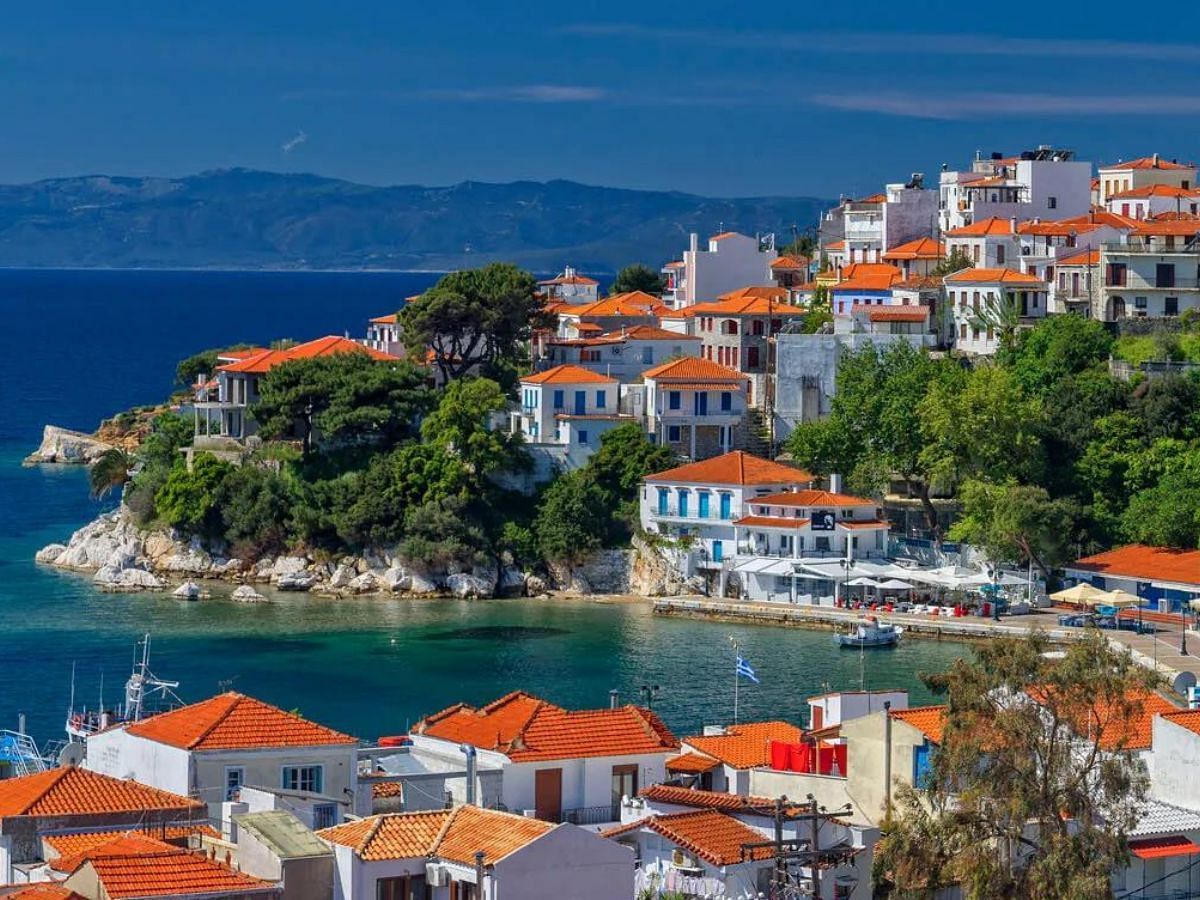 A still of Skiathos in Greece (Image Via Visit Greece)