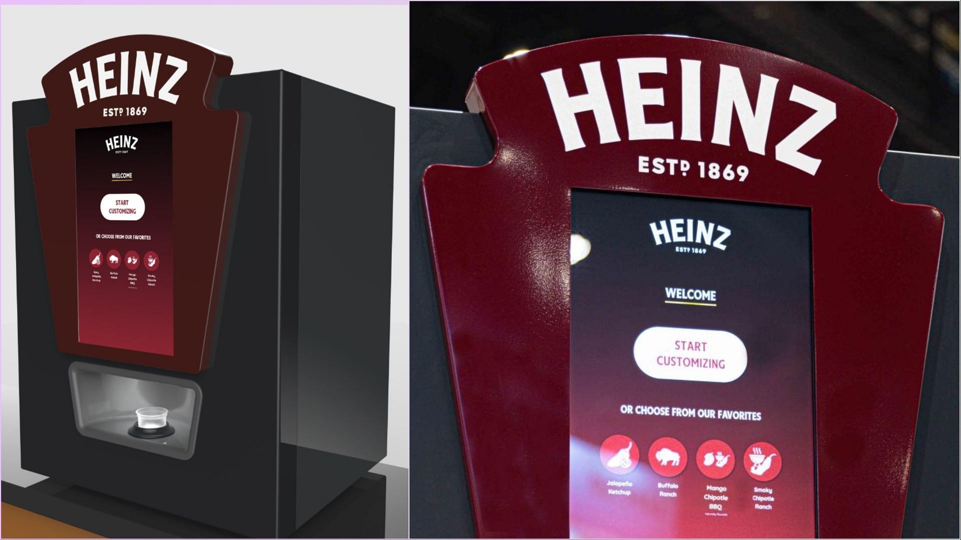 Individuals visiting the 2023 National Restaurant Association Show in Chicago can be the first ones to try out the new REMIX dispenser (Image via Kraft Heinz/Business Wire)