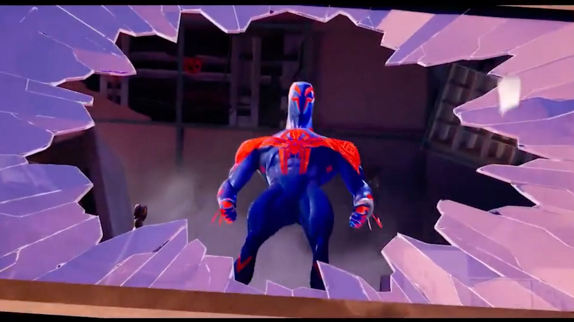 Spider-Man 2099 is coming to Fortnite (Image via HYPEX on Twitter)