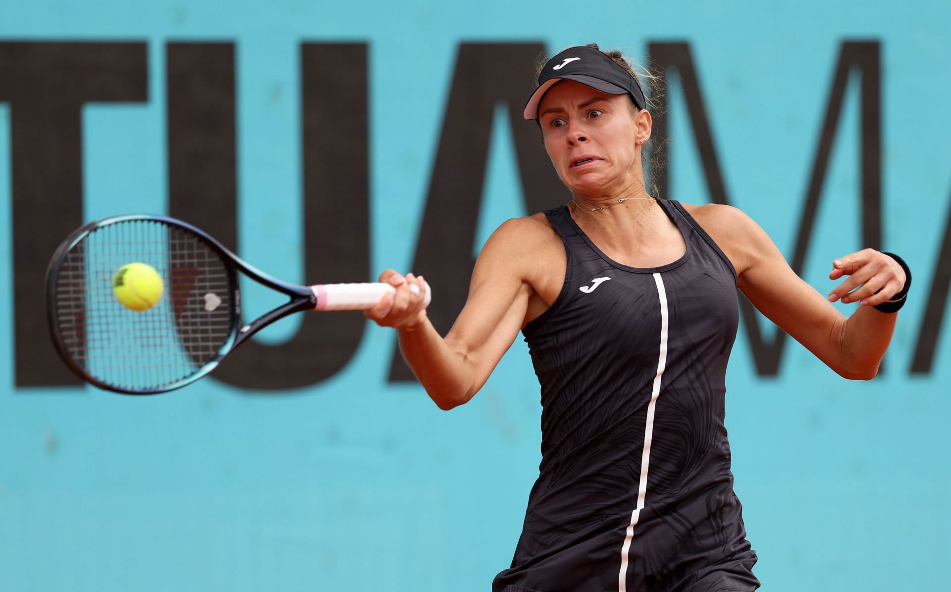 Magda Linette at Madrid Open 2023