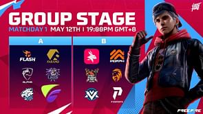 Free Fire Sea Invitational (FFSI) 2023 Day 1: Teams, schedule, matches, and where to watch