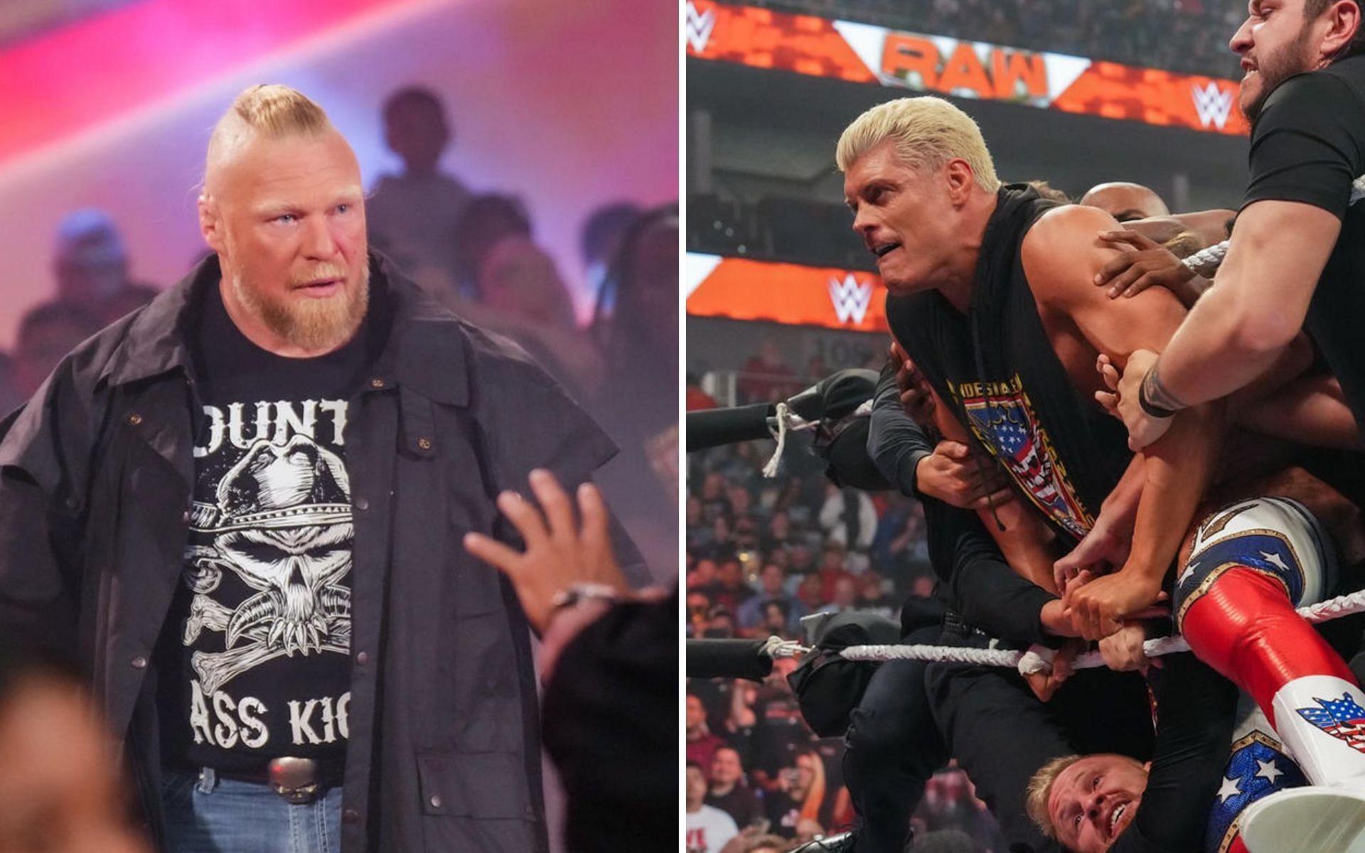 Wrestling veteran says top RAW faction will help Brock Lesnar defeat ...