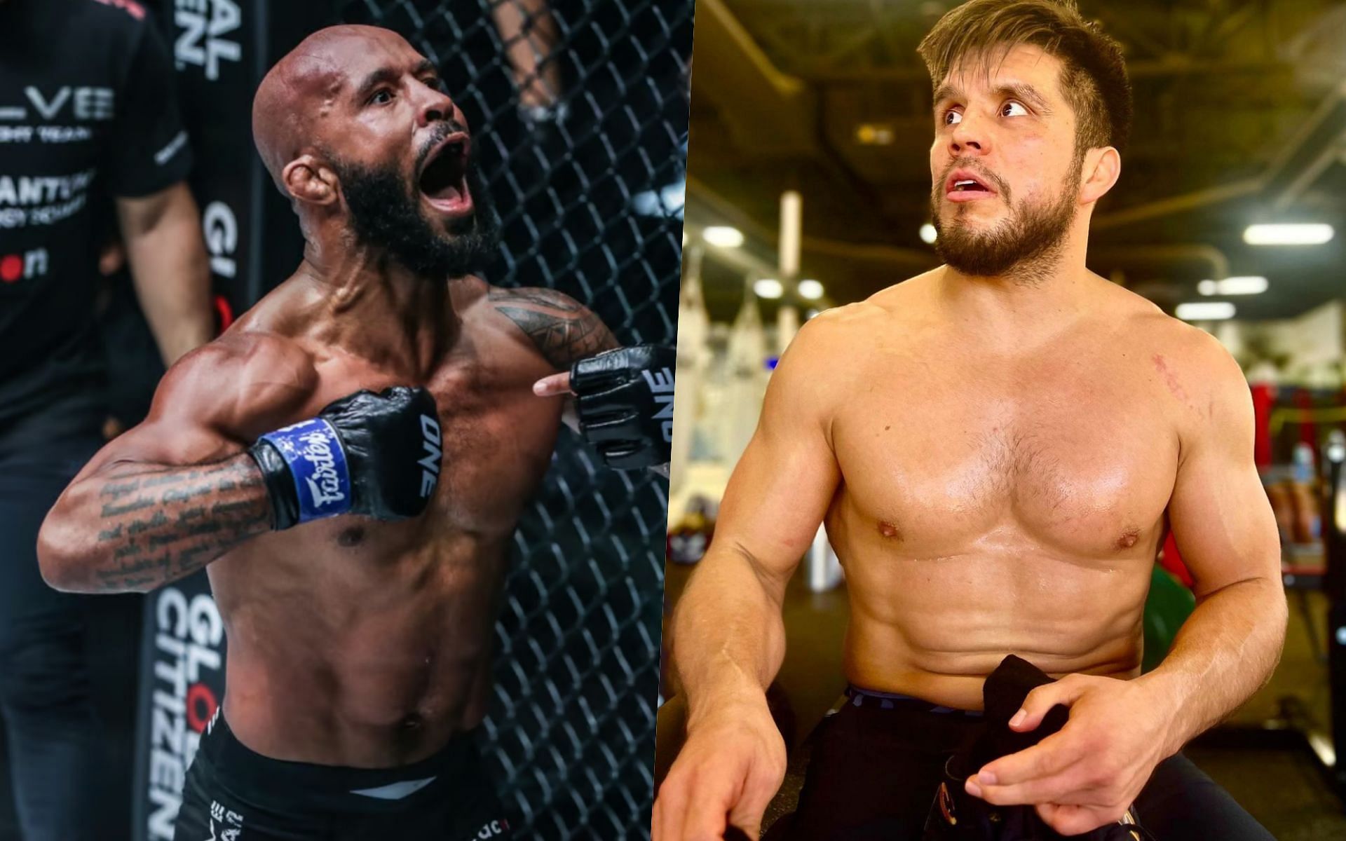 Demetriious Johnson (L) / Henry Cejudo (R) -- Photo by ONE Championship