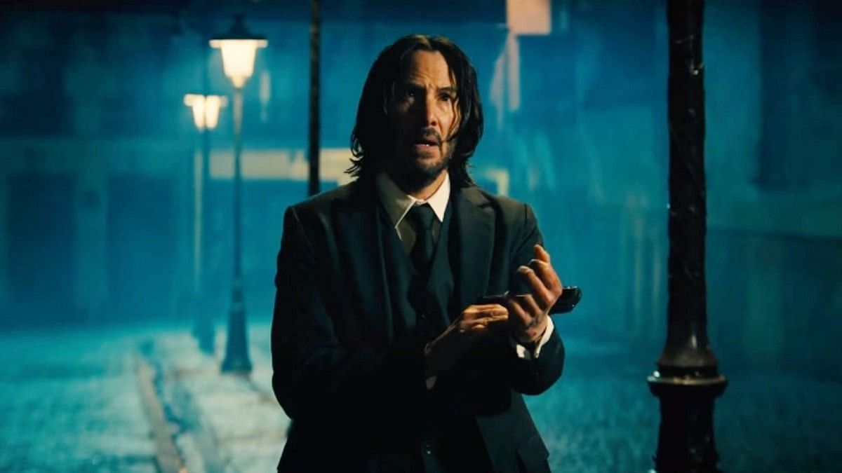 Keanu Reeves in Chapter 4 still (Image via Lionsgate)