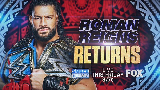 Roman Reigns Sends An Ominous Message Ahead Of His Wwe Smackdown Return