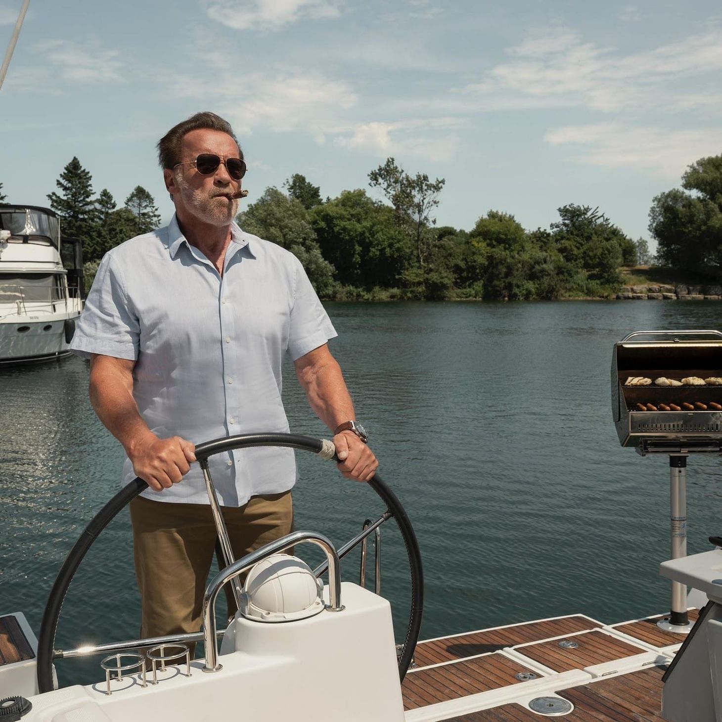 How old is Arnold Schwarzenegger?