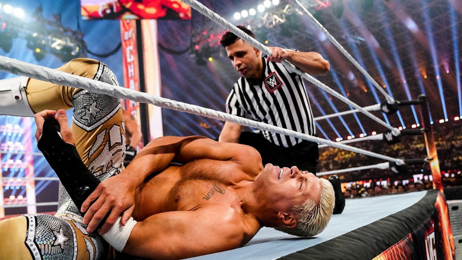 Cody Rhodes lost to Brock Lesnar at WWE Night of Champions