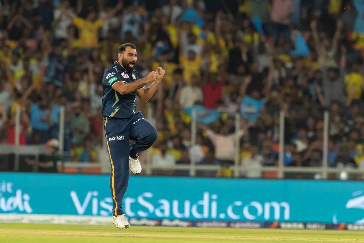 Mohammed Shami pumped up after a wicket vs CSK [IPLT20]