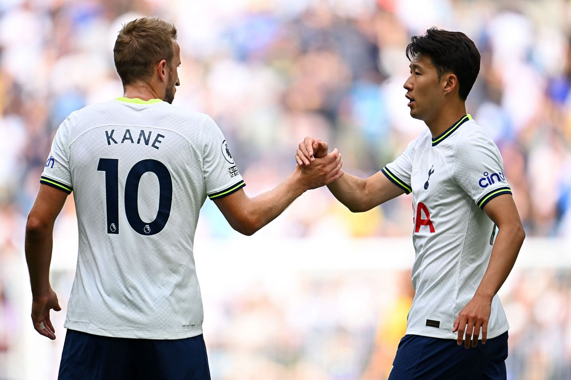 Tottenham Hotspur duo Harry Kane and Son-heung Min