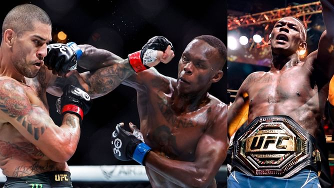 "Don't be that guy" - Israel Adesanya addresses him being called 'lucky' for beating Alex Pereira