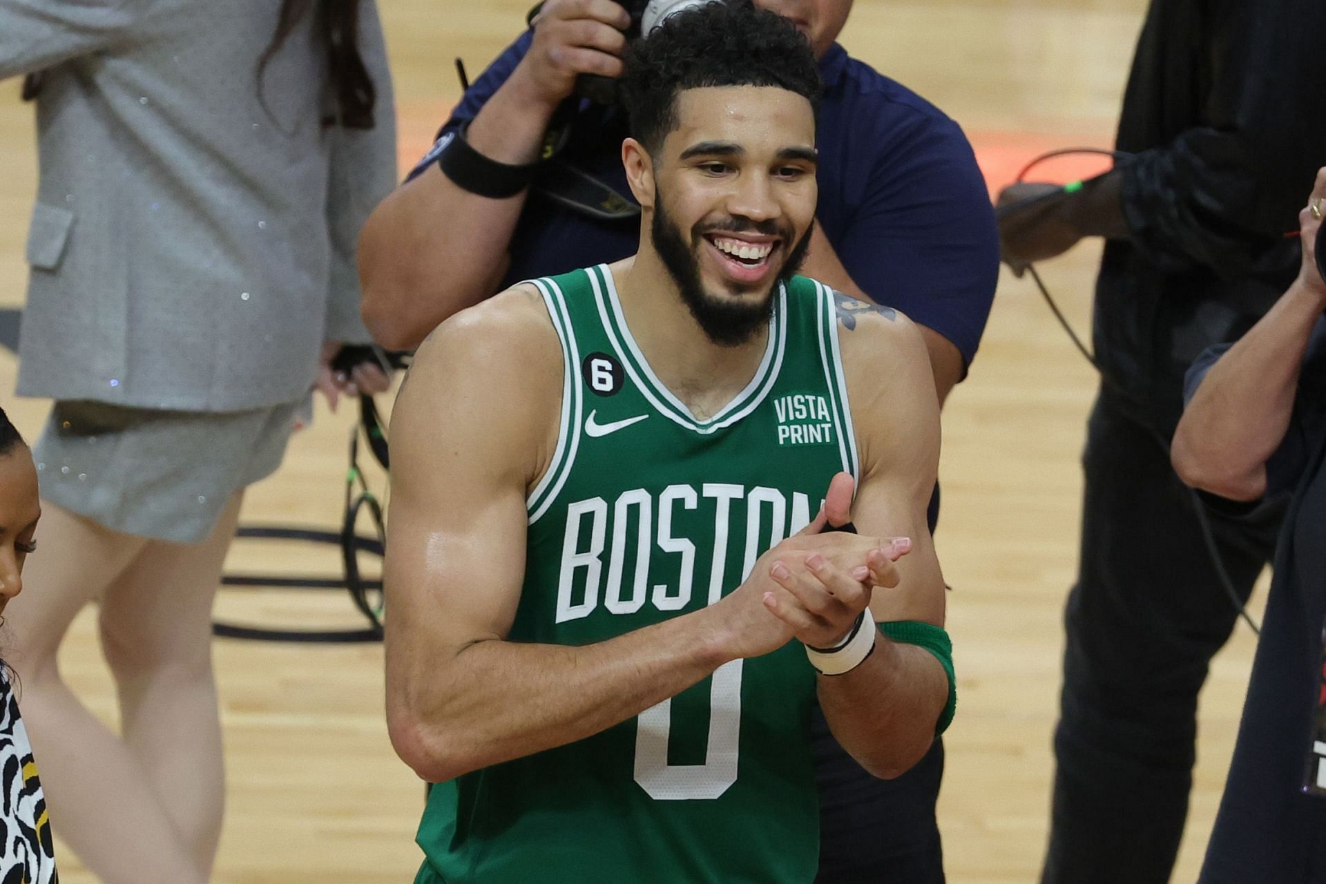 Boston Celtics superstar forward Jayson Tatum