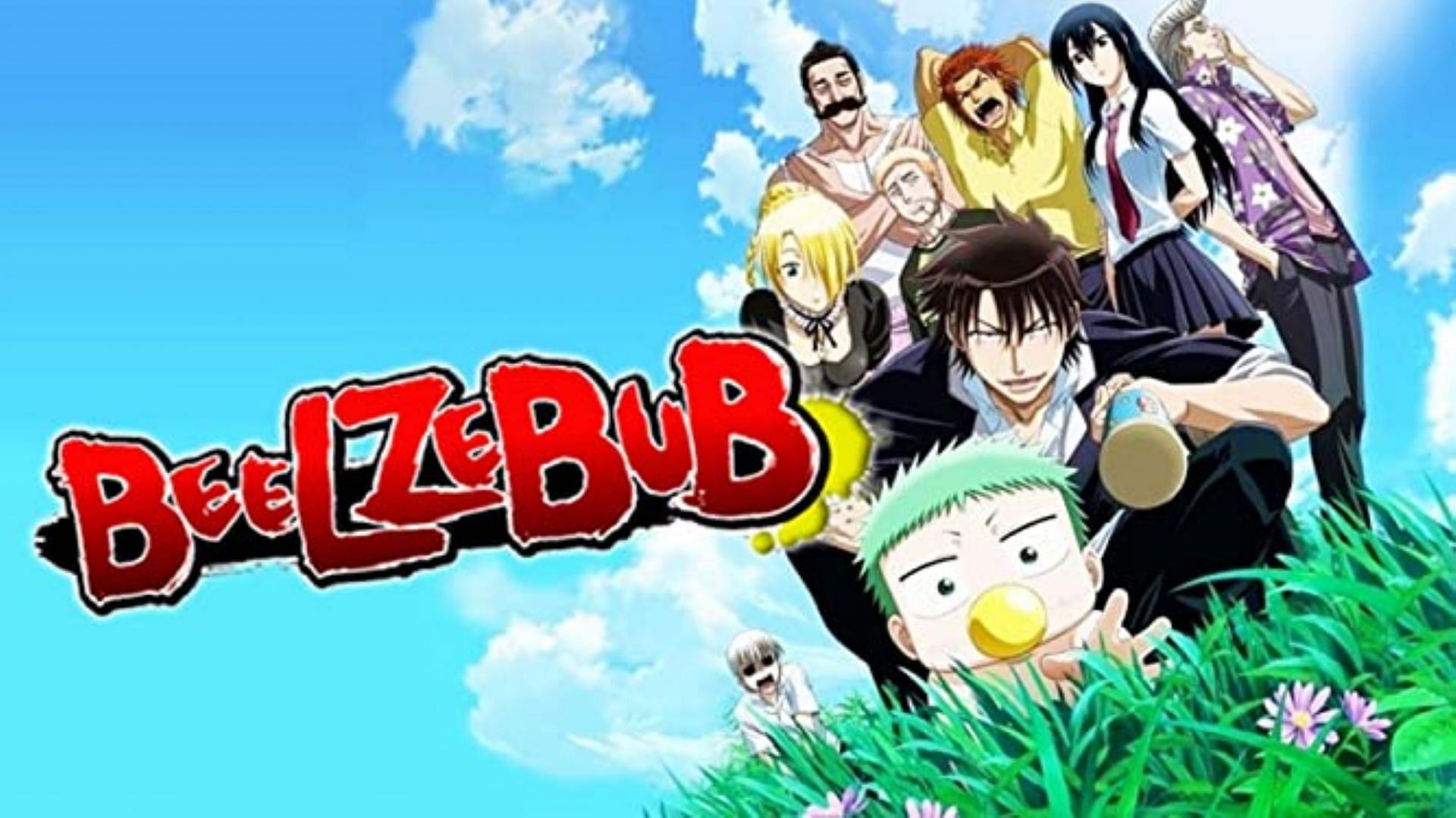 Beelzebub anime promotional poster (Image via Studio Pierrot)