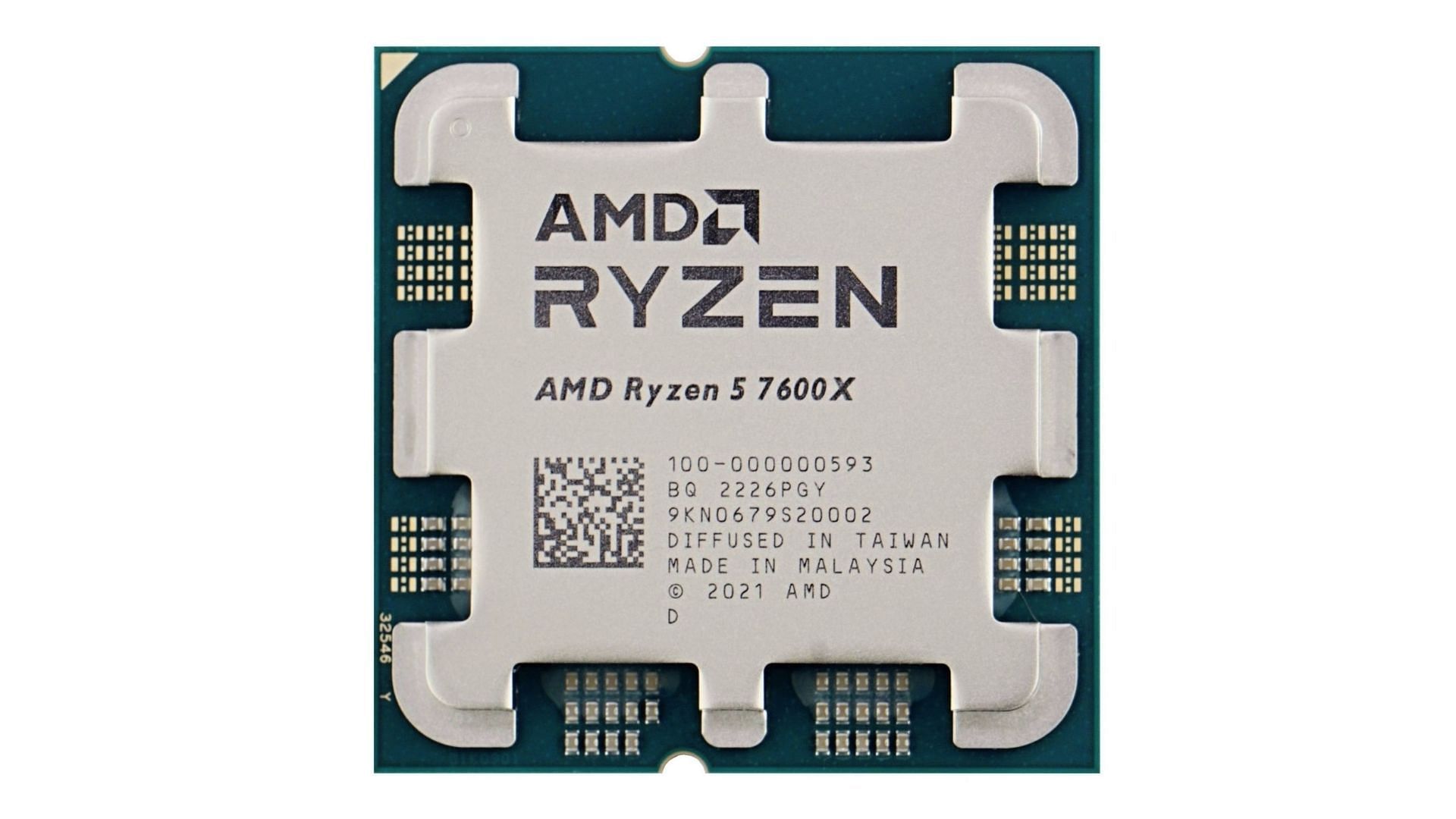 The 7600X is an interesting mid-range chip (Image via AMD)