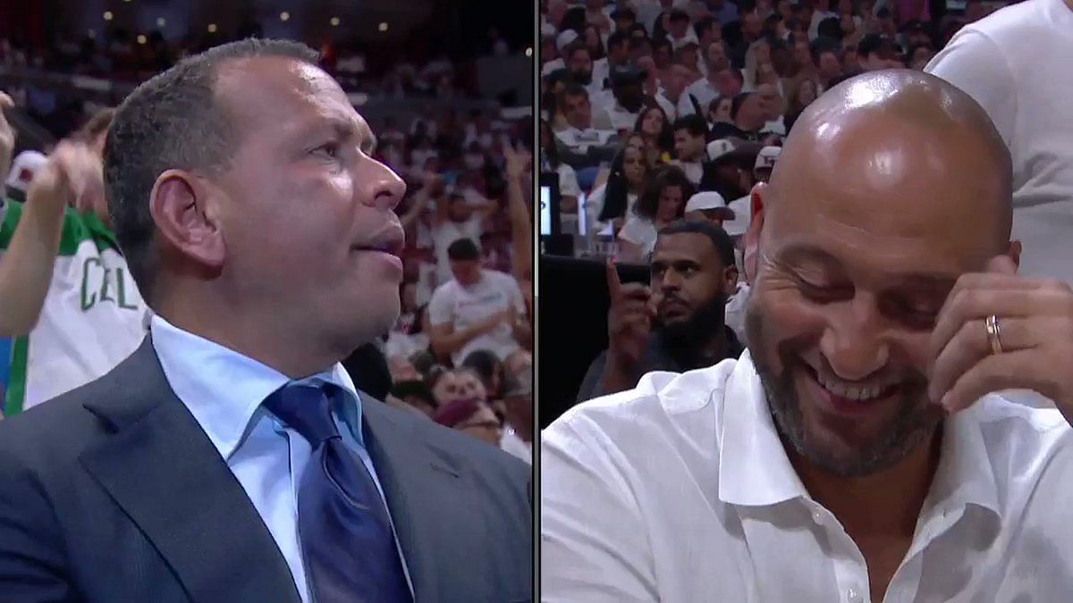 Fans humorously claim Derek Jeter and Alex Rodriguez responsible for Miami  Heat's defeat - The moment where this series flipped