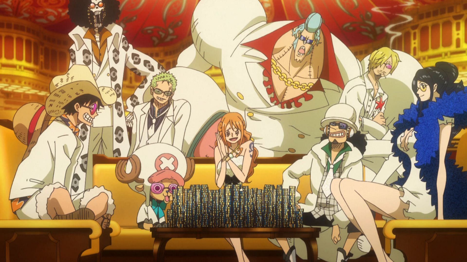 The Straw Hats as seen in the movie (Image via Toei Animation, One Piece)