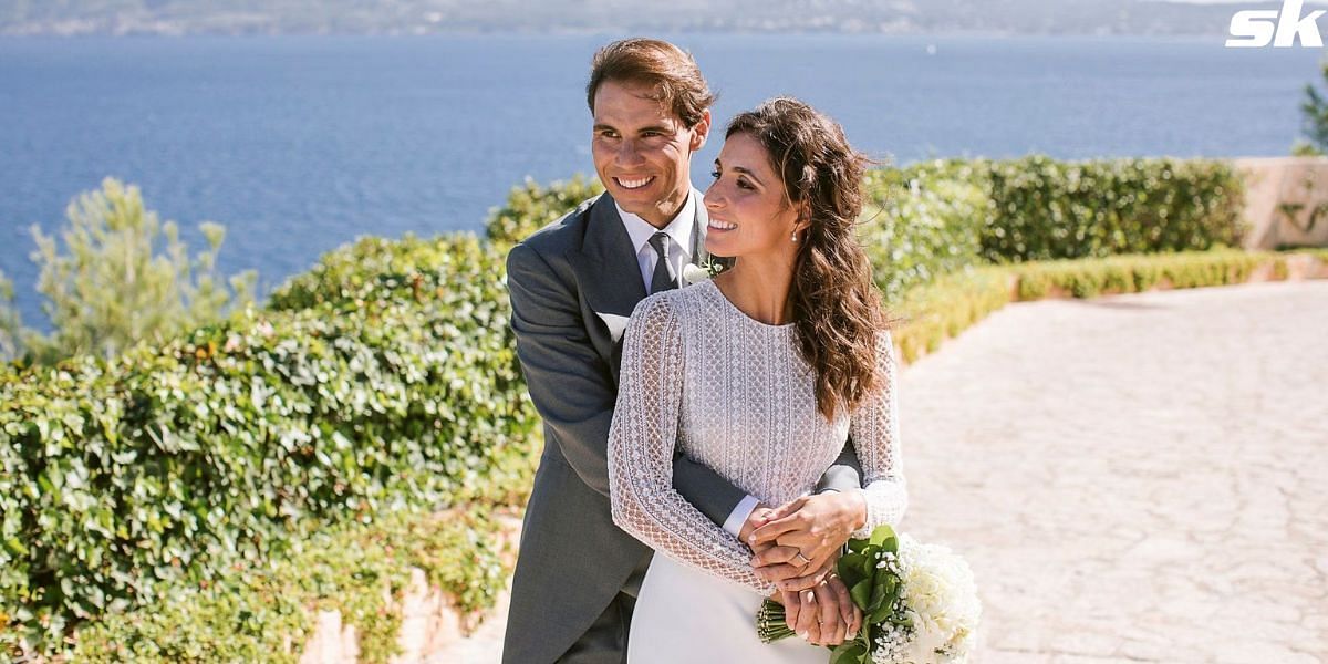 Rafael Nadal and wife Maria Francisca Perello