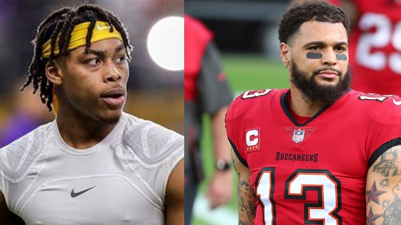 NFL fans are debating whether Mike Evans or Justin Jefferson is the better wide receiver.