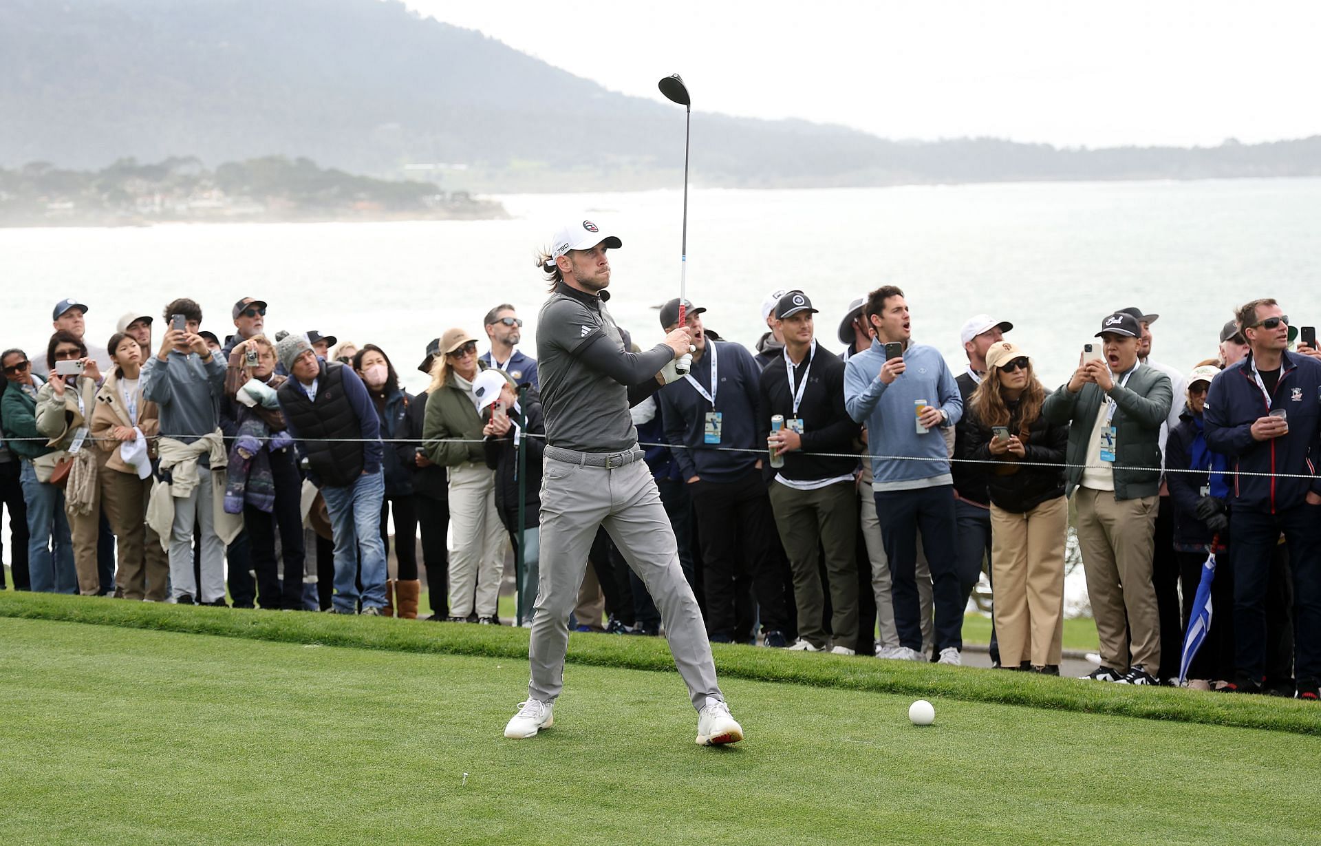 Gareth Bale during AT&amp;T Pebble Beach Pro-Am - Round Three