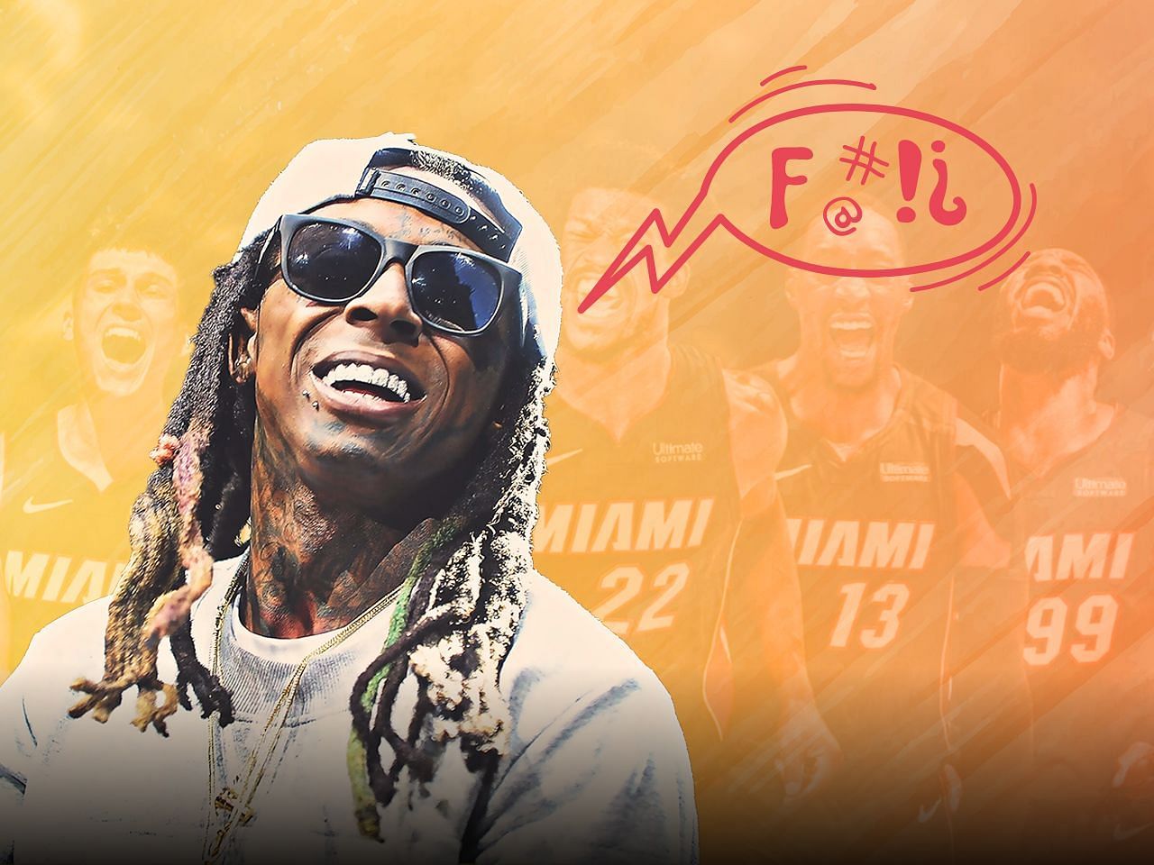 Rapper Lil Wayne once took a shot at the Miami Heat for allegedly causing him to be banned from NBA games in 2013.