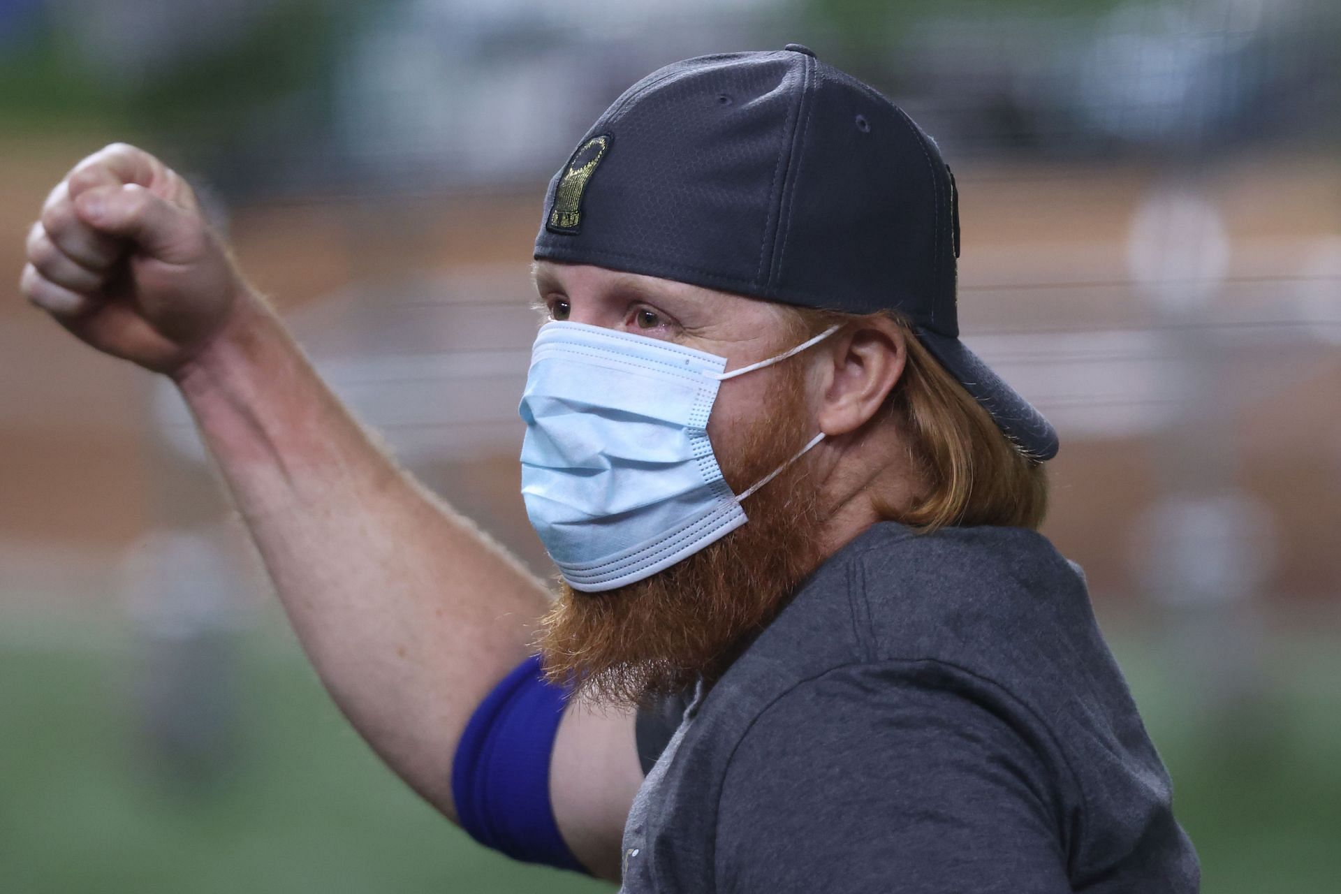 Justin Turner was believed to have been suspended for not wearing a mask.