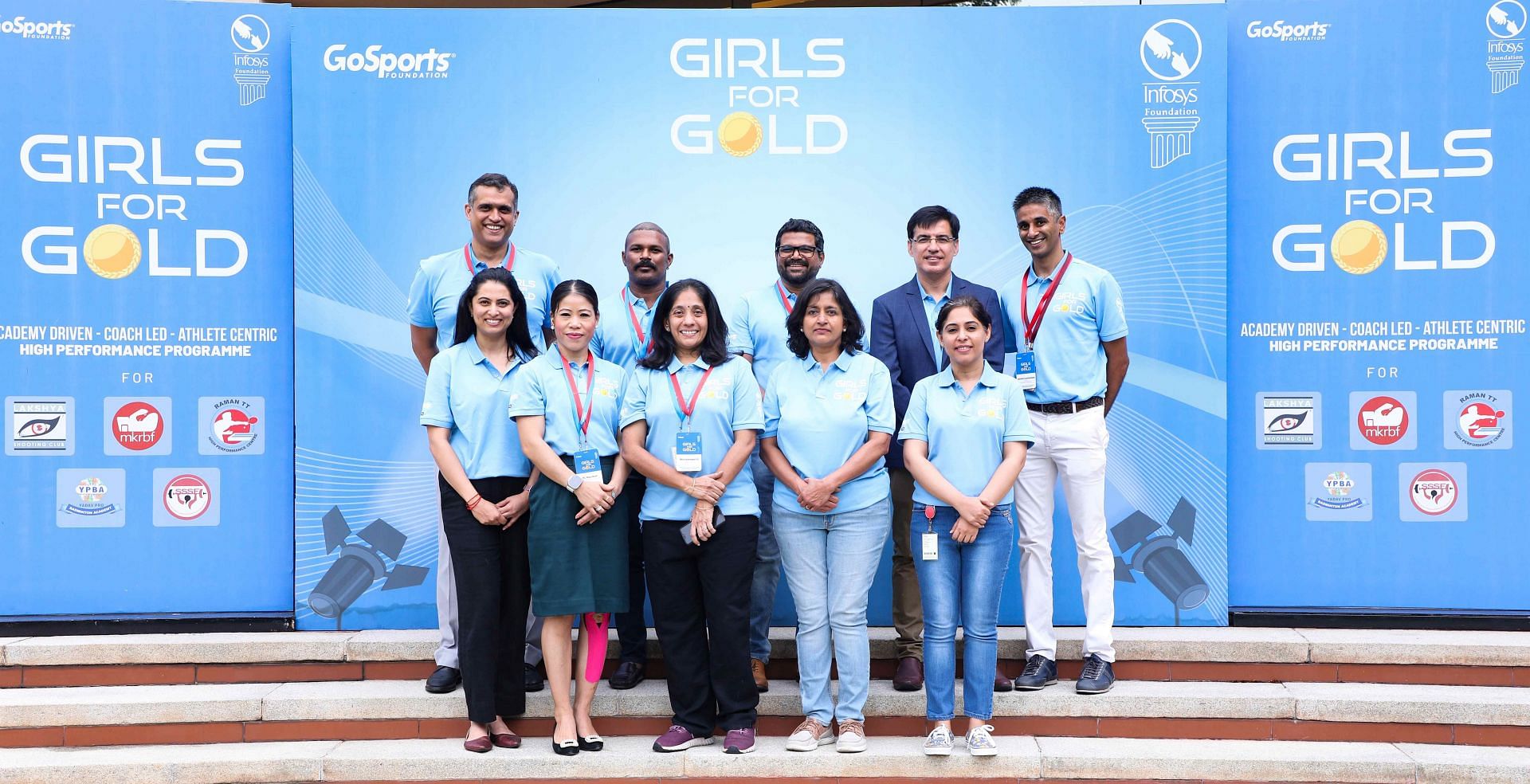 Girls For Gold program launched in Bengaluru by GoSports Foundation in association with Infosys Foundation