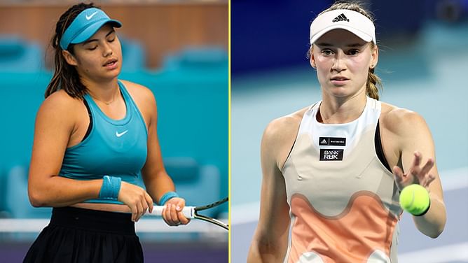 WTA rankings update: Emma Raducanu drops out of Top 100, Elena Rybakina reaches new career high