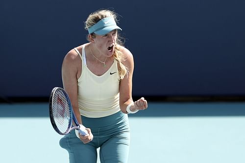 Victoria Azarenka at the 2023 Miami Open.