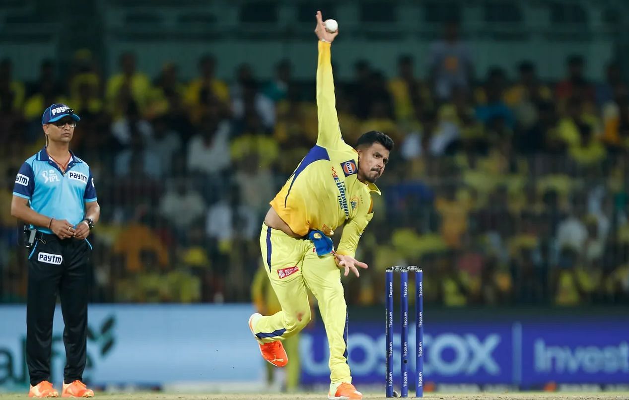 Maheesh Theekshana has been one of the few weak links in the CSK bowling attack