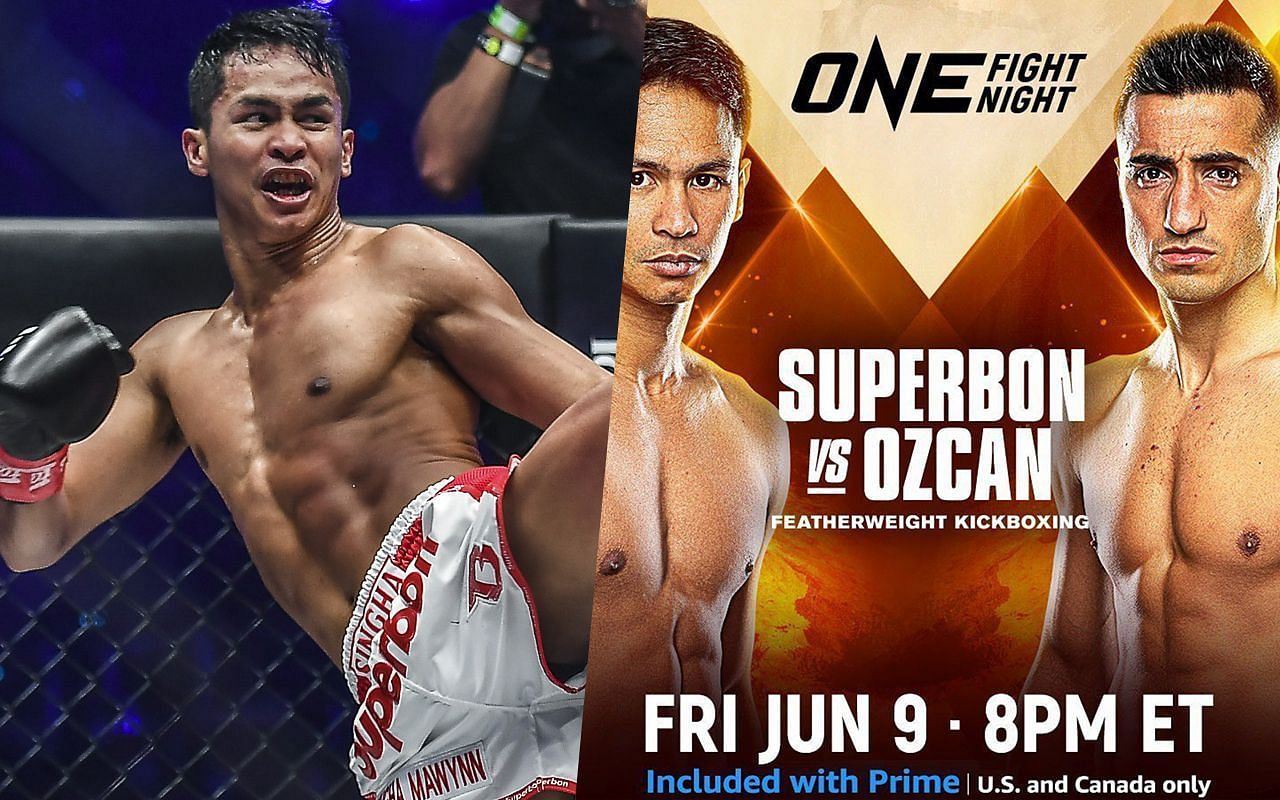 Superbon vs. Ozcan at ONE Fight Night 11 on Prime Video [Credit: ONE Championship]