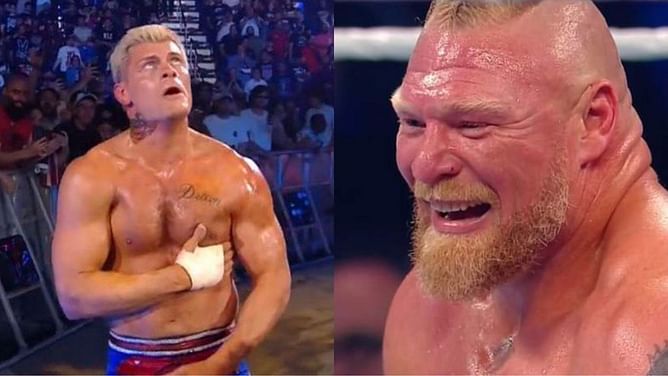 Brock Lesnar may take his frustration out on a former WWE name after losing to Cody Rhodes at Backlash 2023