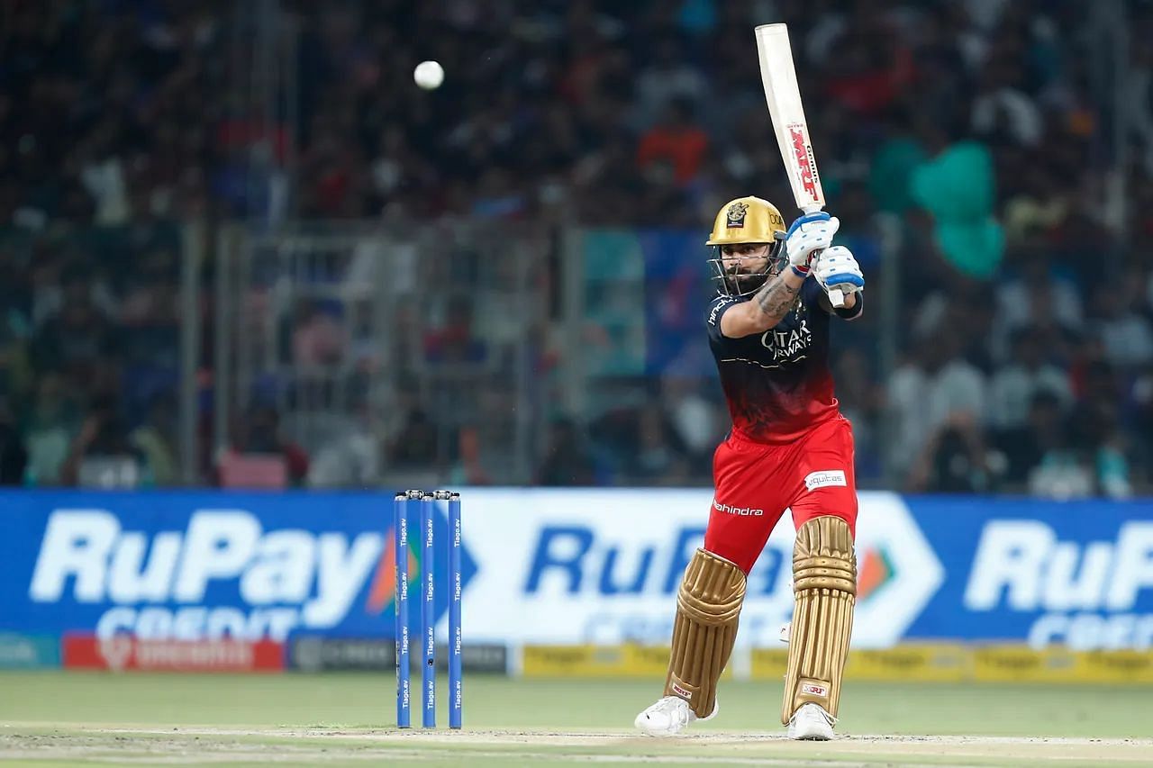 Virat Kohli has scored 419 runs in IPL 2023 at an average of 46.56 and a strike rate of 135.16. (Pic: iplt20.com)