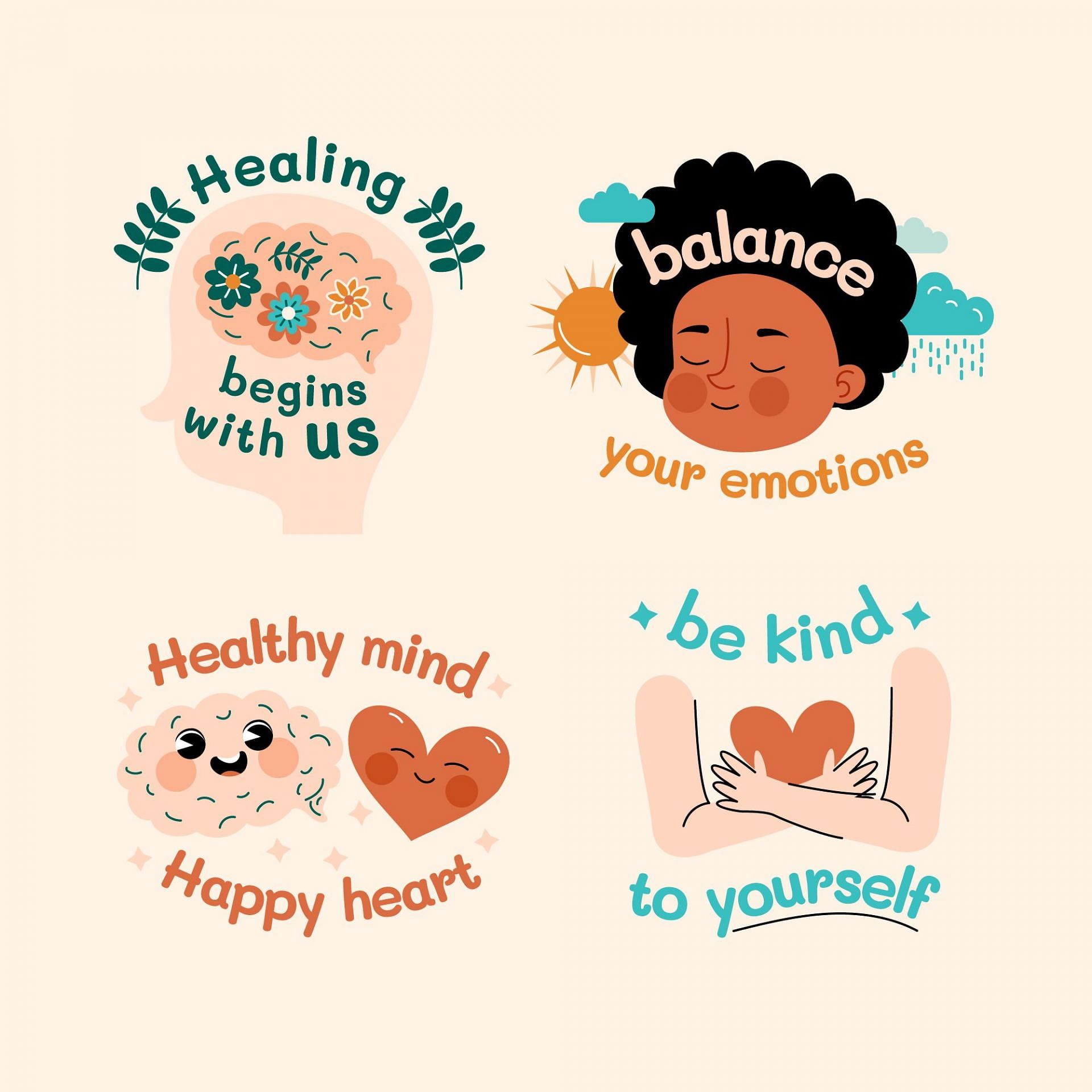 What words do you use for self love? How does your self-talk sound like? (Image via Freepik/ Freepik)