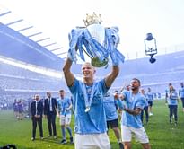 "Fu***ng love ya" - Erling Haaland sends x-rated message to Manchester City superstar during Premier League title party
