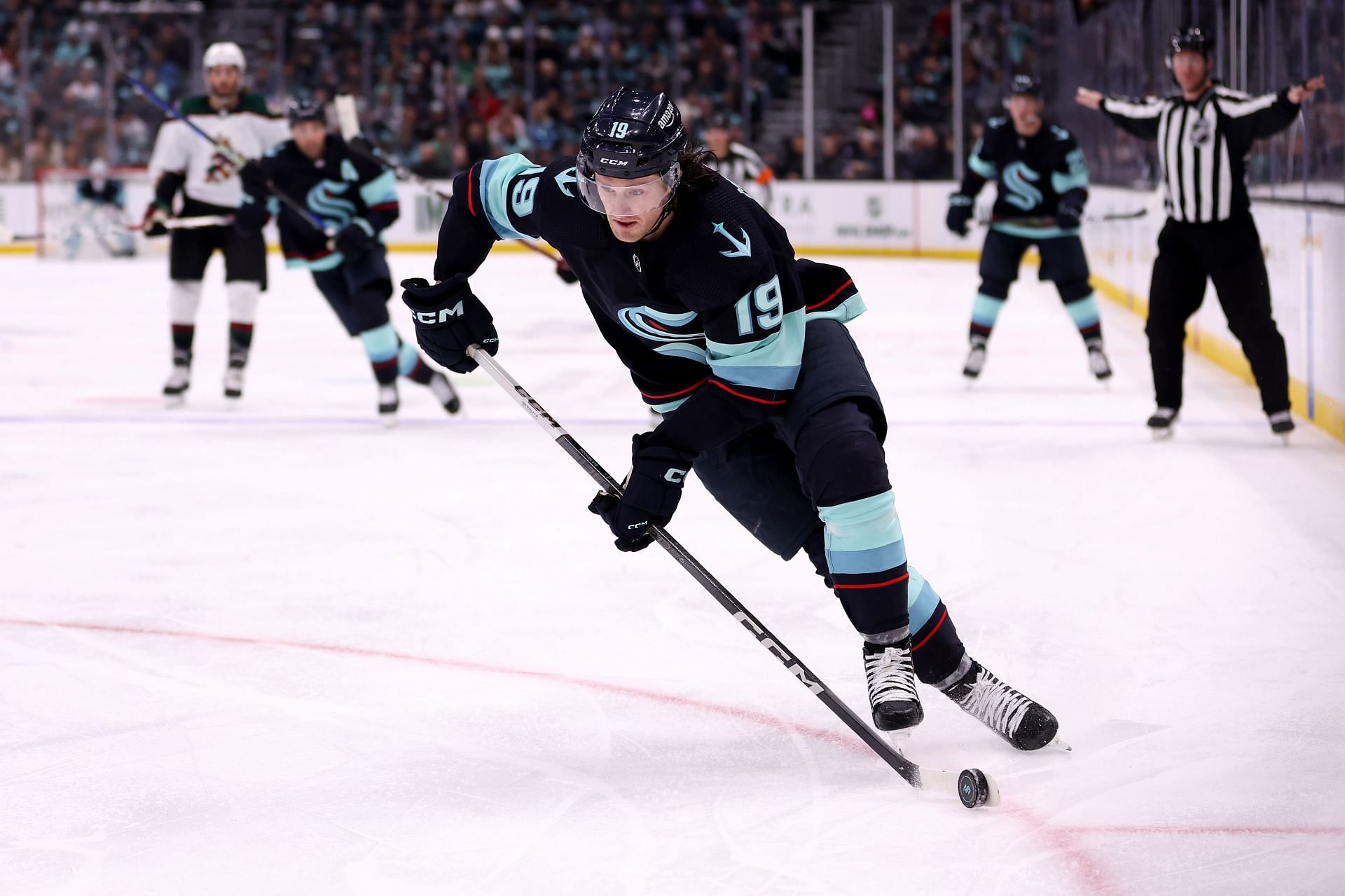 McCann back on ice, but not ready to return yet for Kraken - The