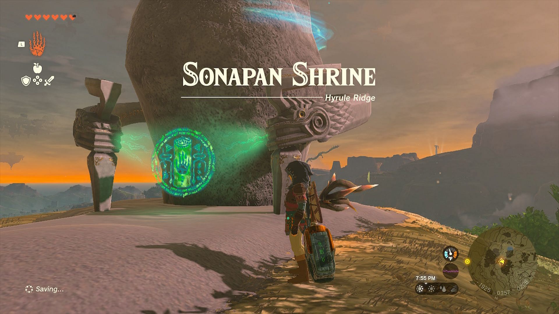 The Sonapan Shrine in The Legend of Zelda Tears of The Kingdom tests your Ascend skills (Image via Nintendo)