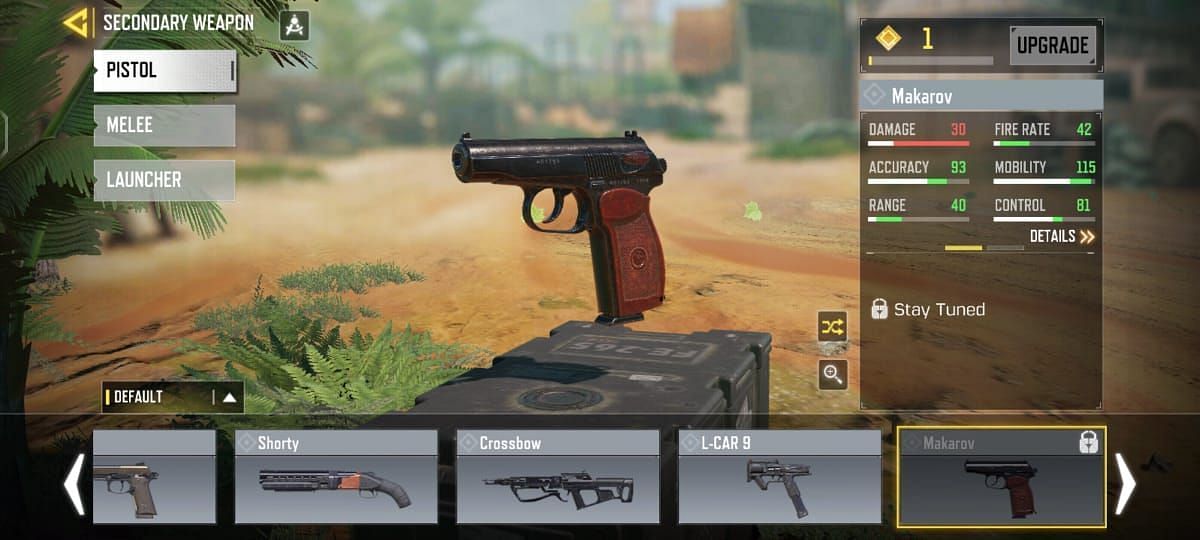 The Makarov is coming to Call of Duty Mobile soon (Image via COD Mobile)