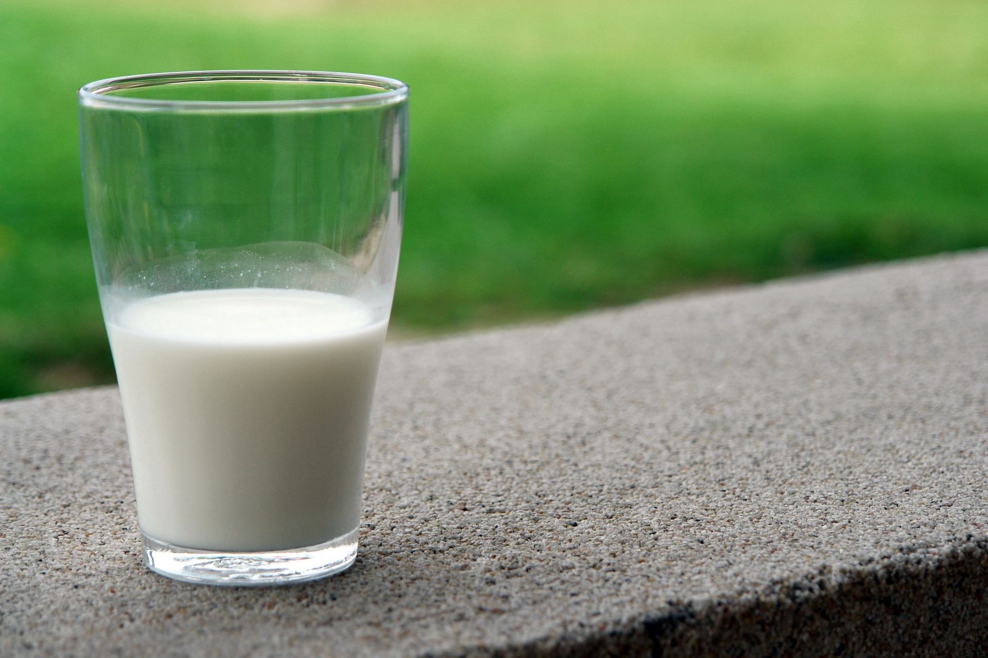 Milk is rich in calcium (Image via Pexels)