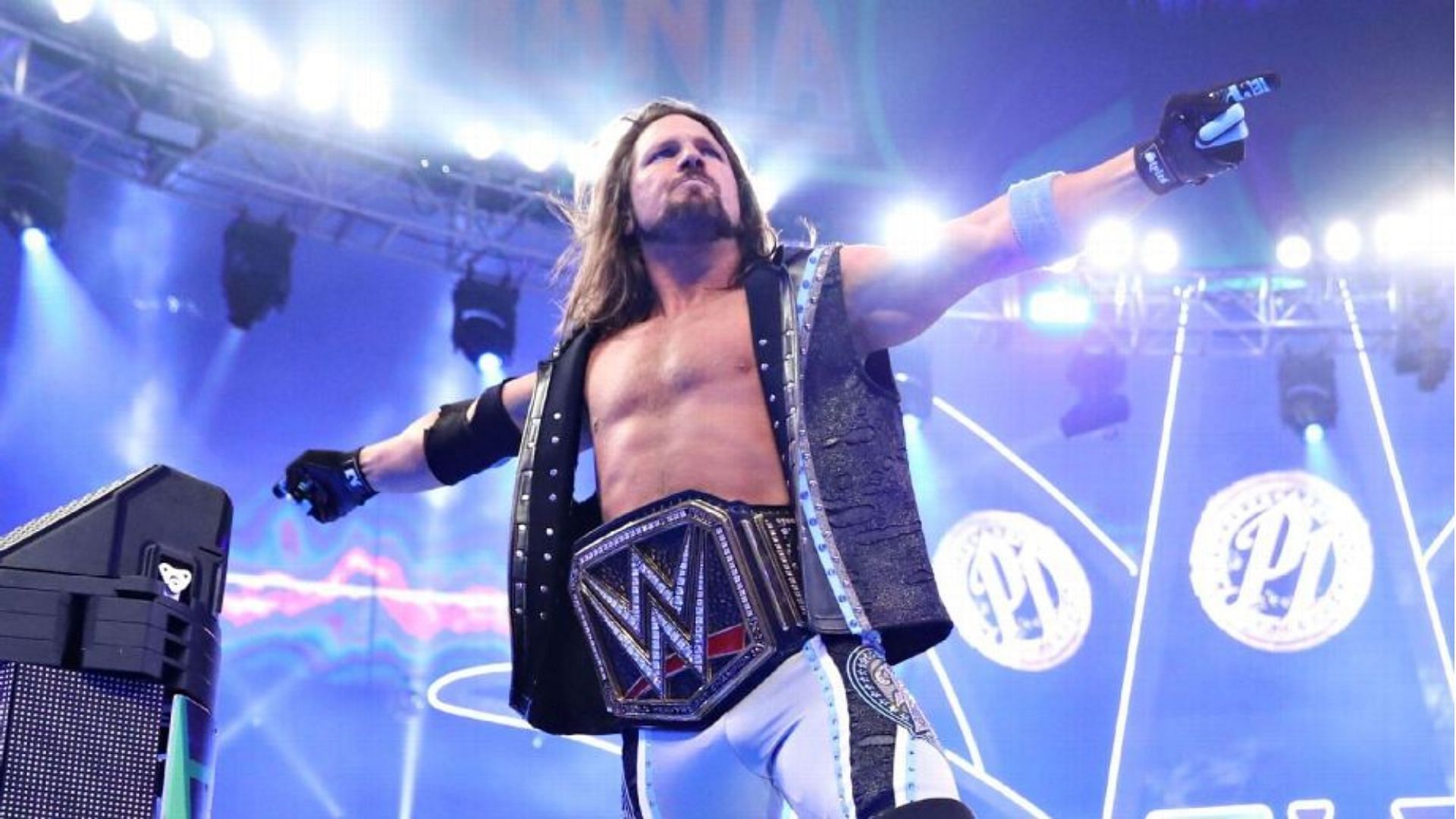 Two-time WWE Champion AJ Styles
