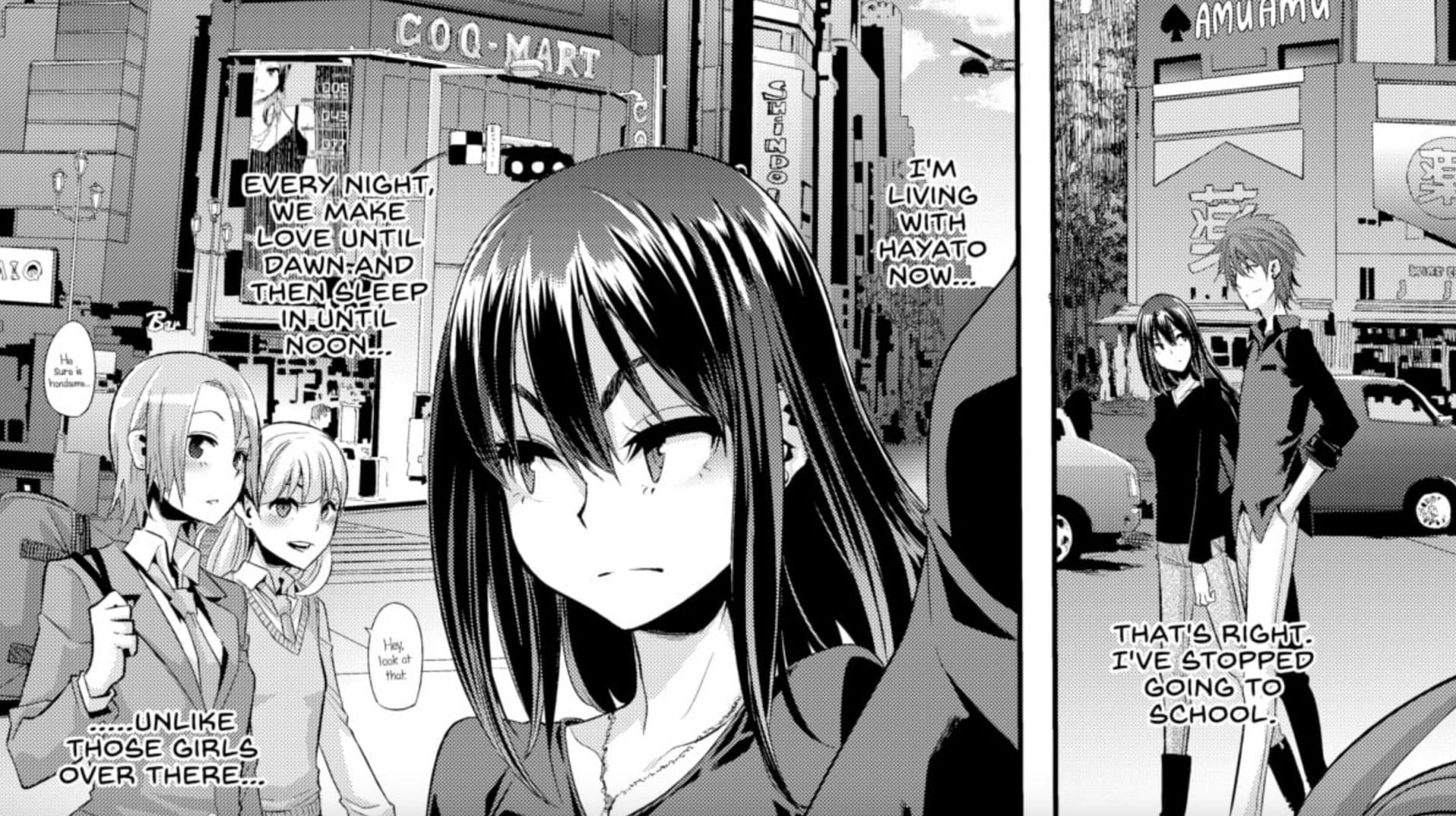 The manga focuses on Yuta. (Image via FAKKU)