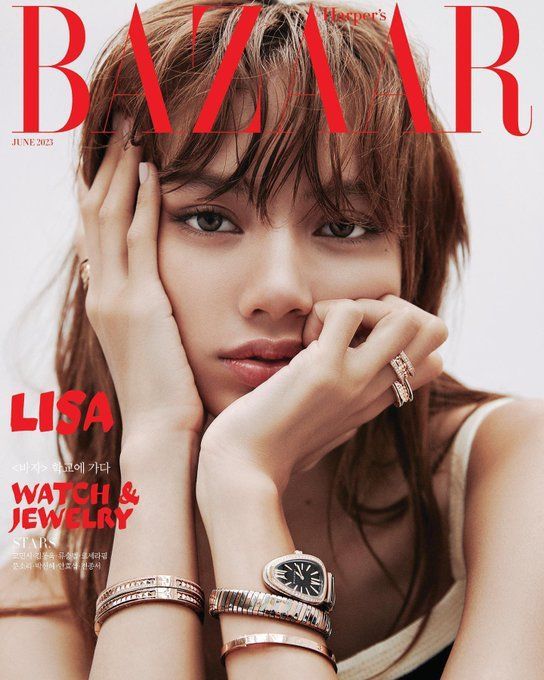 Blackpink Looks Pretty in Louis Vuitton Outfit for Elle Korea Magazine