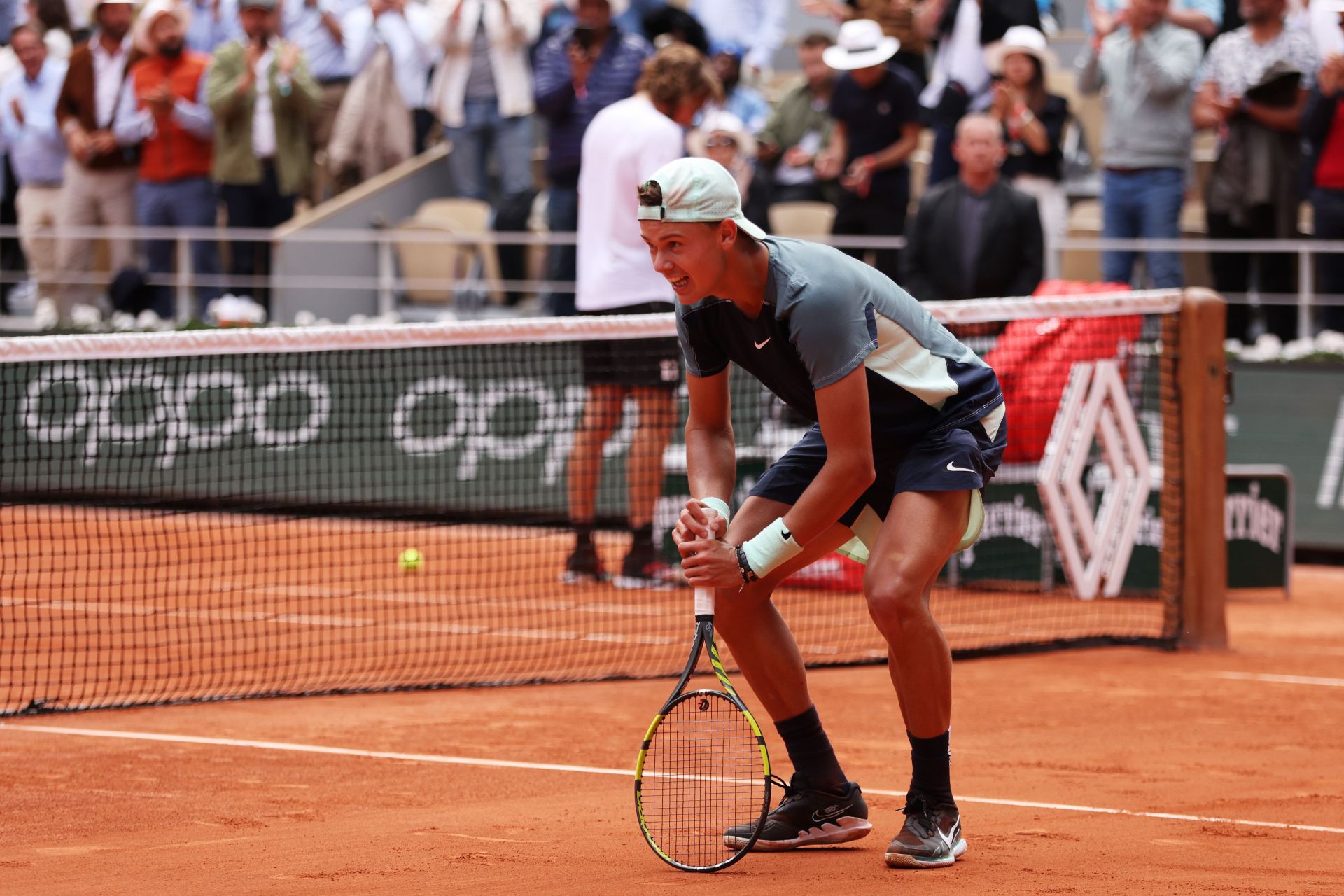 Holger Rune defeated Stefanos Tsitsipas in the fourth round of the 2022 French Open