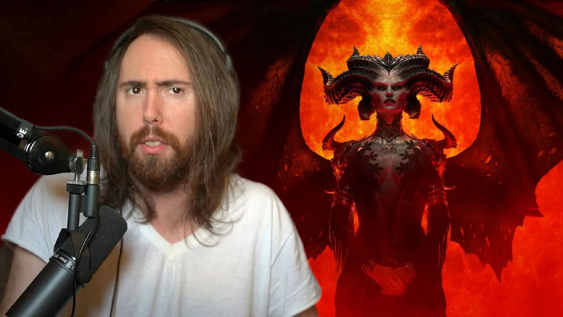 Asmongold clashes with Diablo 4 community (Image via Blizzard)