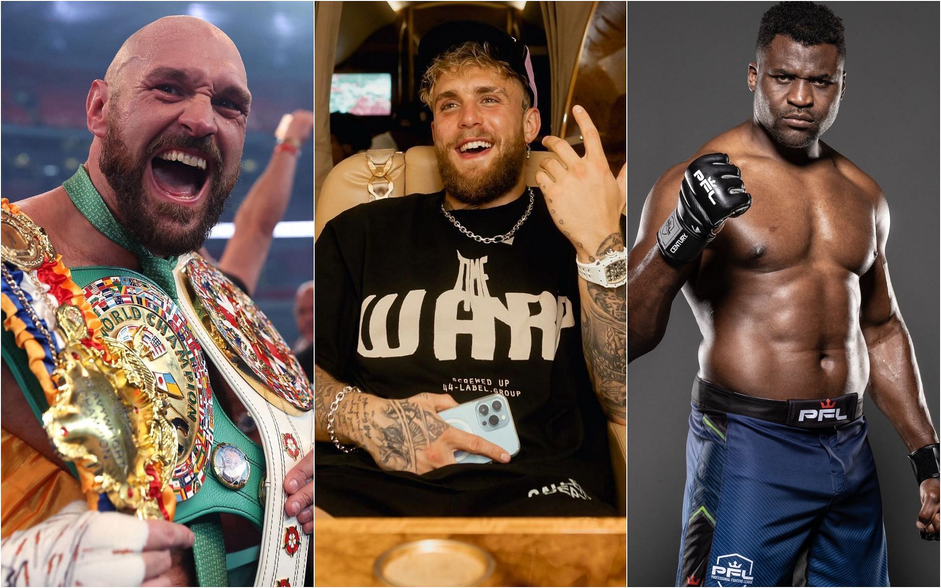 Jake Paul Suggests 2 Fight Deal Across Boxing And Mma For Possible Francis Ngannou Vs Tyson Fury