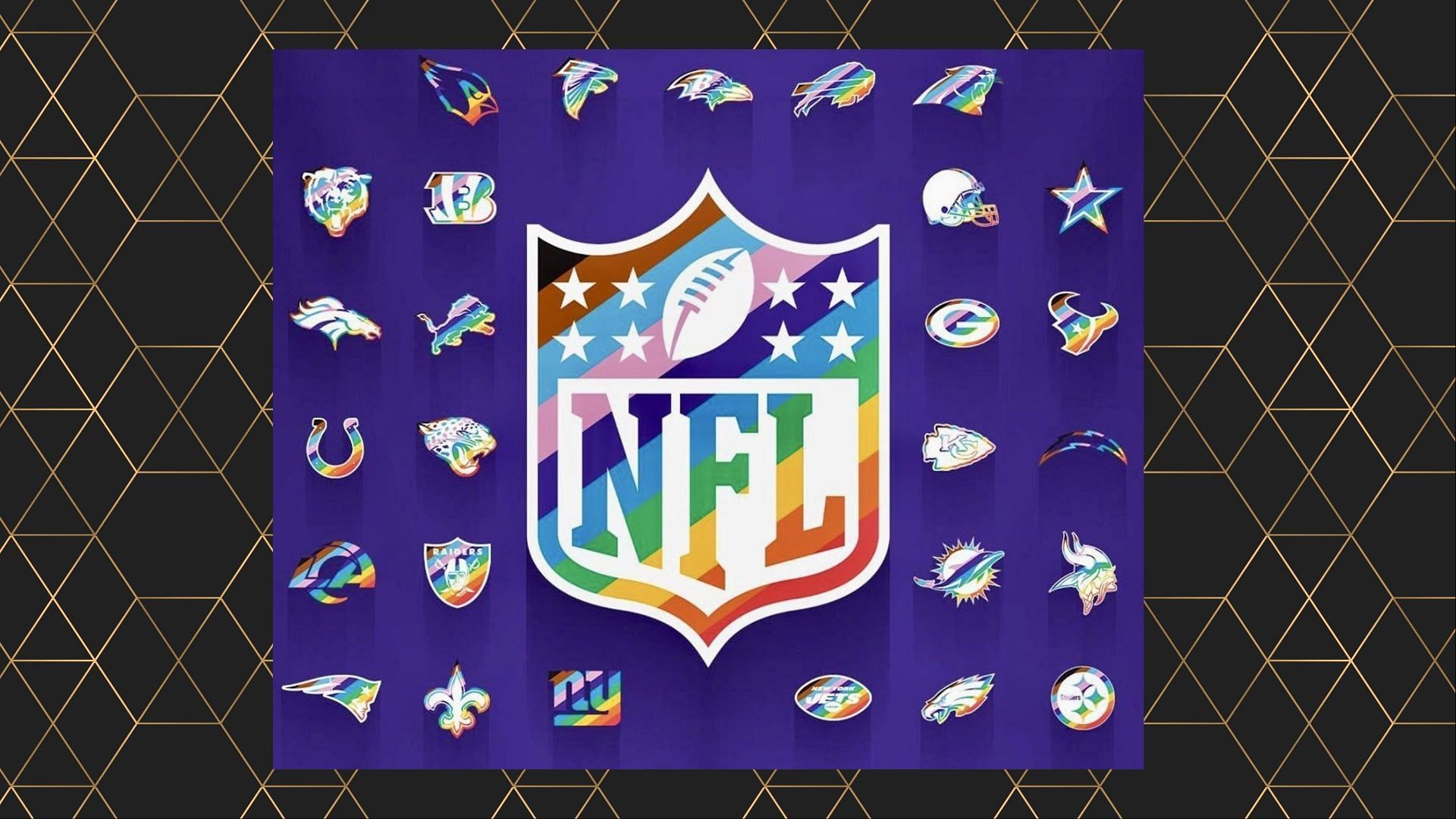 Twitter angry at alleged National Football League pride logo (Image via Twitter/@Alphafox78)