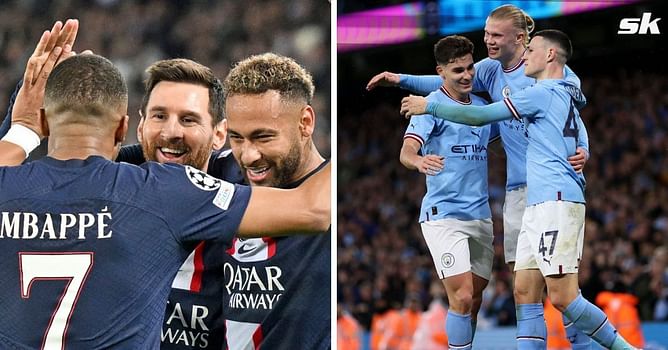 5 attacking trios with the most league goals so far this season
