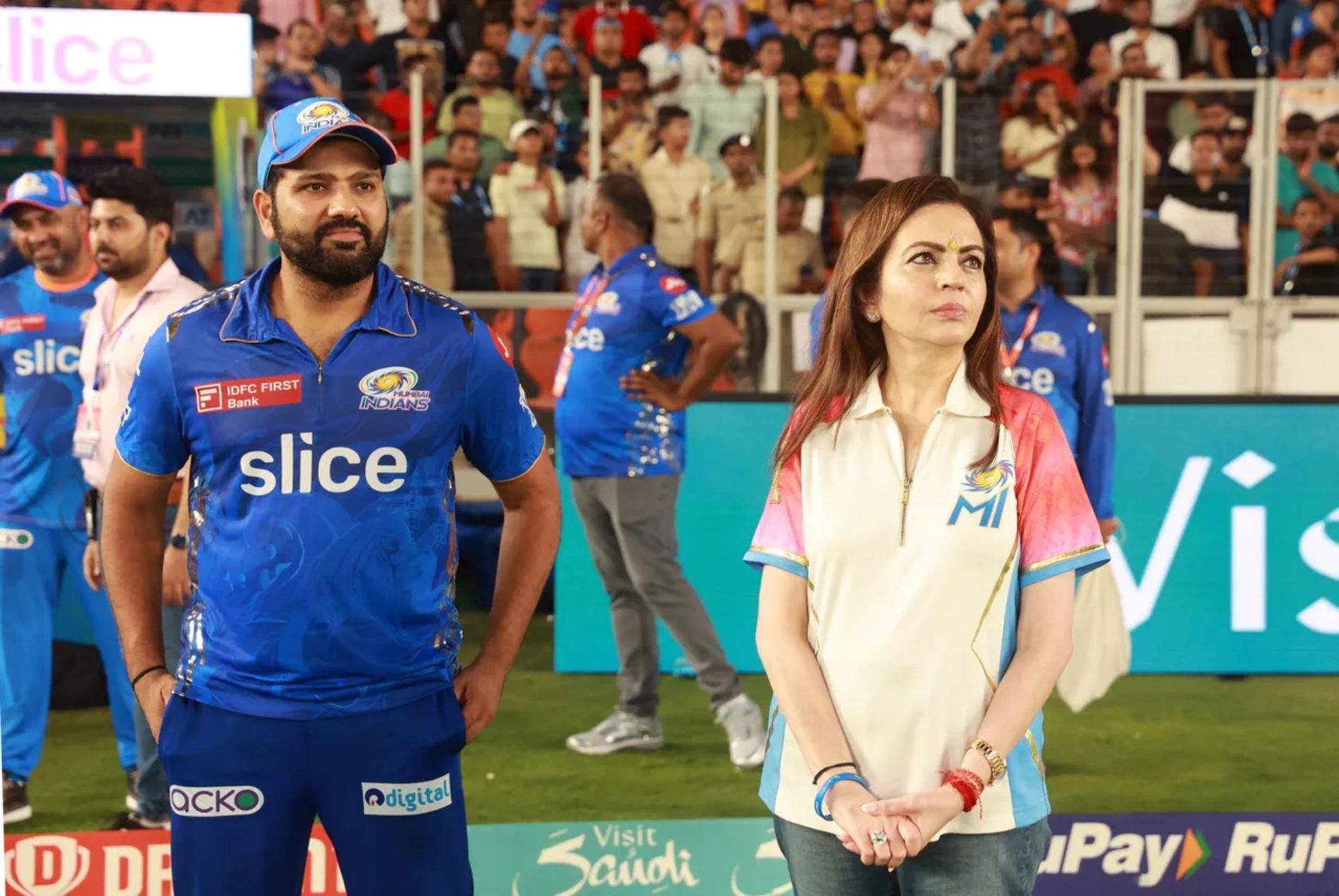 Rohit Sharma, Nita Ambani