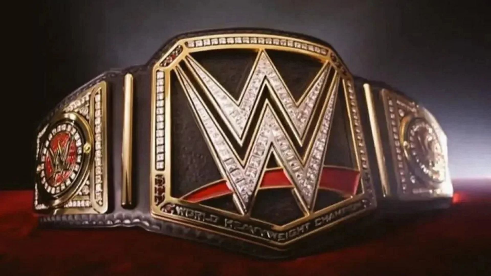 The prestigious WWE Championship belt