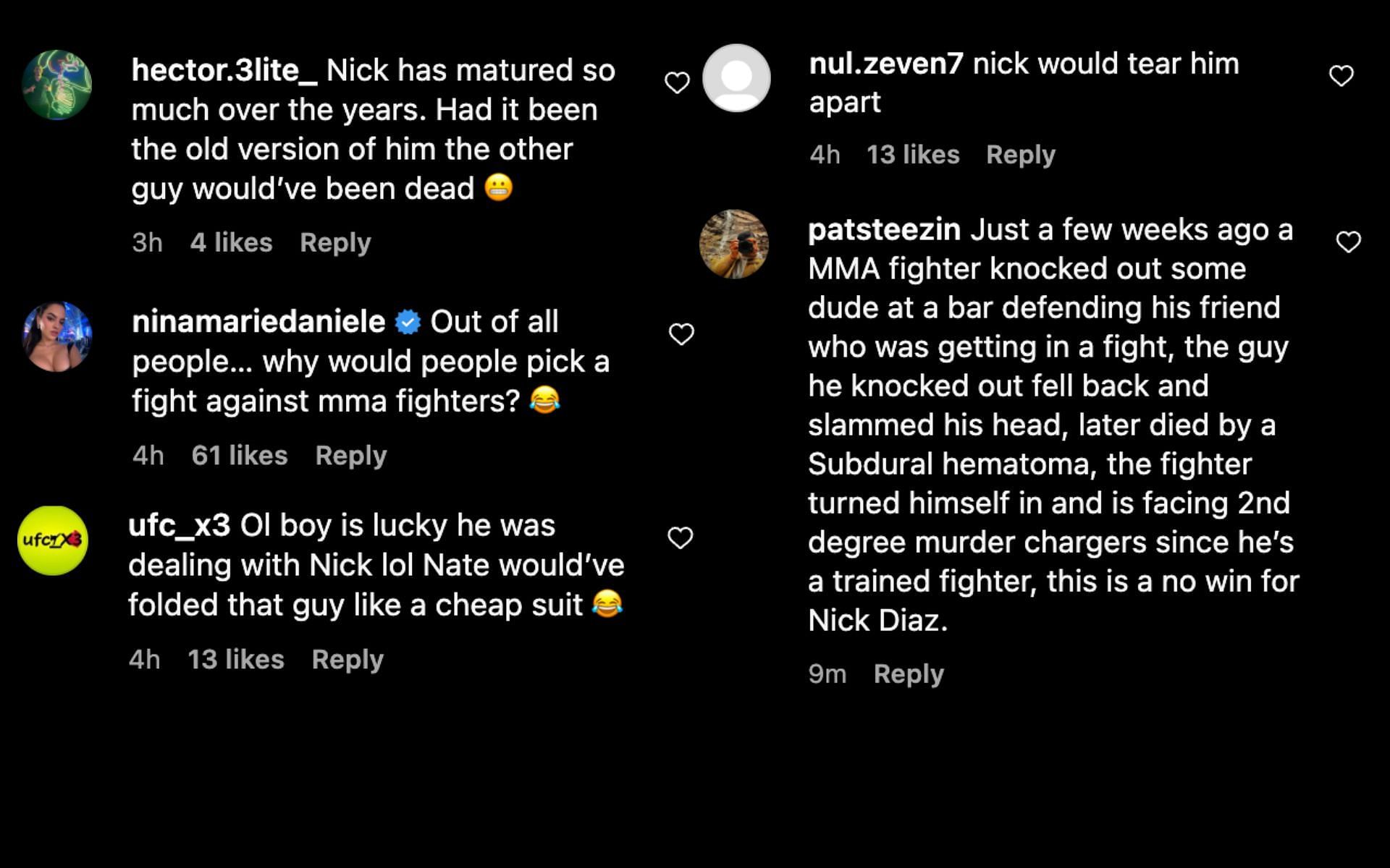 Nick Diaz recording artist: Fans react as Nick Diaz gets into a heated ...