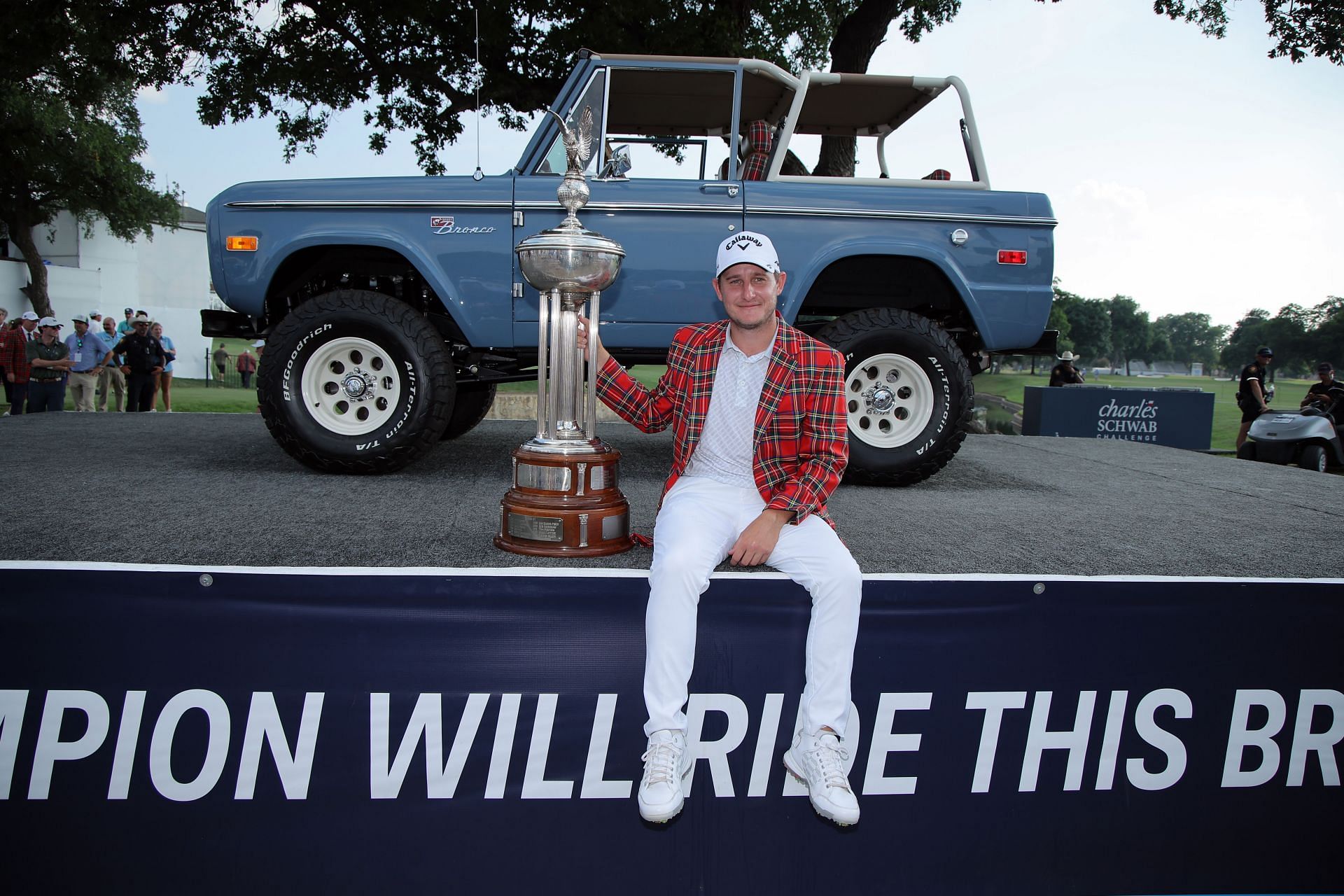 Emiliano Grillo at the Charles Schwab Challenge (Image via Getty).