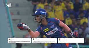 "Future star is here" - Fans erupt as Ayush Badoni saves LSG from blemishes with a half-century vs CSK in IPL 2023